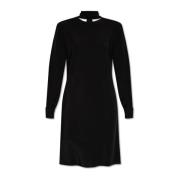 Helmut Lang Sidensklänning Black, Dam