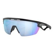 Oakley Sportiga Deepwater Polarized Solglasögon Black, Herr