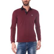 Armani Jeans Klassisk Polo Tröja Red, Herr