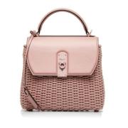 Salvatore Ferragamo Pre-owned Pre-owned Laeder handvskor Pink, Dam