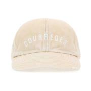 Courrèges Caps Beige, Dam