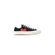 Comme des Garçons Chuck Taylor Low Svart Samarbetet Black, Dam