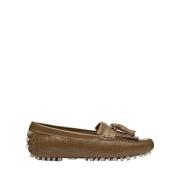 Lottusse Loafer Mockasin med Fransar Beige, Dam