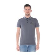 Emporio Armani EA7 Polo Shirts Gray, Herr