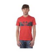 Emporio Armani EA7 Sweatshirts Red, Herr