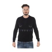 Fendi Sweatshirts Black, Herr