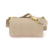 Max Mara Beige Nabuk Rullar Beige, Dam