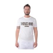 Moschino Casual Sweatshirt Tee White, Herr