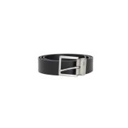 Armani Exchange Belts Black, Herr