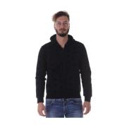 Armani Jeans Hoodies Black, Herr