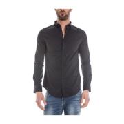 Armani Jeans Blouses Shirts Black, Herr