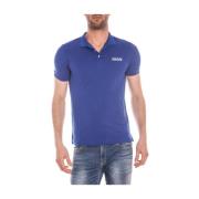 Armani Jeans Polo Shirts Blue, Herr