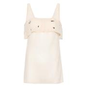 3.1 Phillip Lim Ädelsten Smyckad Chiffong Tank Top Beige, Dam