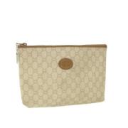 Gucci Vintage Pre-owned Laeder gucci-vskor Beige, Dam