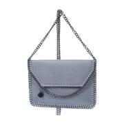 Stella McCartney Mini Falabella Crossbody Väska i Grå Gray, Dam