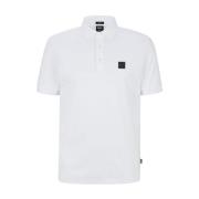 Boss Polo Shirts White, Herr