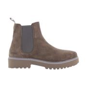 Nubikk Beige Chelsea Boot Höj Stil Beige, Herr