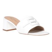 Baldinini Slipper in white calfskin White, Dam