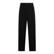 Balenciaga Trousers Black, Herr