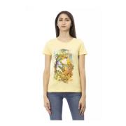 Trussardi T-Shirts Yellow, Dam