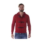 Armani Jeans Hoodies Red, Herr