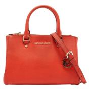 Michael Kors Pre-owned Pre-owned Laeder totevskor Red, Dam