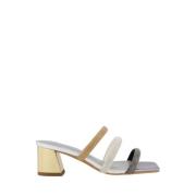 Toral Flat Sandals Gray, Dam