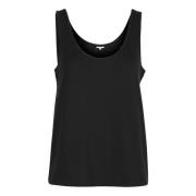 Vince Sleeveless Tops Black, Dam