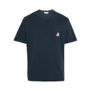 Maison Kitsuné T-Shirts Blue, Herr