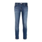 Liu Jo Cropped Jeans Blue, Dam