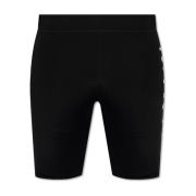 Balmain Badshorts med logotyp Black, Herr