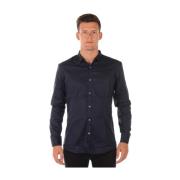 Daniele Alessandrini Blouses Shirts Blue, Herr