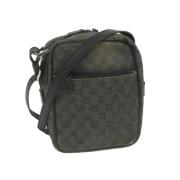 Gucci Vintage Pre-owned Canvas gucci-vskor Gray, Dam