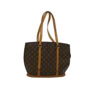 Louis Vuitton Vintage Pre-owned Canvas axelremsvskor Brown, Dam