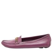 Carolina Herrera Pre-owned Pre-owned Laeder lgskor Purple, Dam