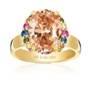 Sif Jakobs Jewellery Ellisse Multifärgad Zirkonring Yellow, Dam