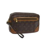 Louis Vuitton Vintage Pre-owned Canvas louis-vuitton-vskor Brown, Dam