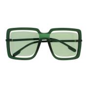 Dansk Copenhagen Sunglasses Green, Dam