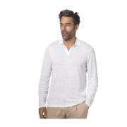 Gran Sasso Polo Shirts White, Herr