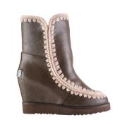 Mou Casual Brun Kilklack Dam Boots Brown, Dam