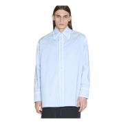 MM6 Maison Margiela Shirts Blue, Herr