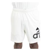 Adidas Grafiskt Tryck Performance Shorts Vit White, Herr