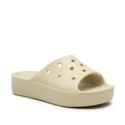 Crocs Sliders Beige, Dam