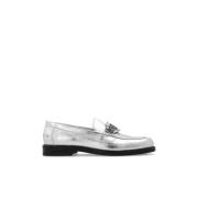 Dsquared2 Läder loafers Gray, Dam