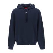 Hugo Boss Hoodies Blue, Herr