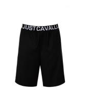 Just Cavalli Casual Shorts Black, Herr