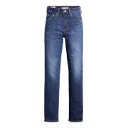 Levi's Straight Jeans Blue, Dam