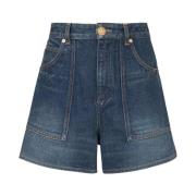 Balmain Vintage denim shorts Blue, Dam