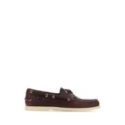 Sebago Choklad läder loafers Brown, Herr