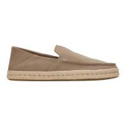 Toms Taupe Rope Loafers Alonso Stil Beige, Herr